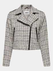 ONLY Kurtka przejściowa Bella 15308867 Szary Regular Fit. Szare kurtki damskie Only, m, bez wzorów, z syntetyku, bez kaptura. Za 209.99 zł.
