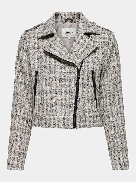 ONLY Kurtka przejściowa Bella 15308867 Szary Regular Fit. Szare kurtki damskie Only, m, bez wzorów, z syntetyku, bez kaptura. Za 169.99 zł.