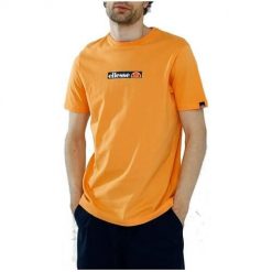 Koszulka sportowa męska Ellesse Maleli. Brązowe koszulki sportowe męskie Ellesse, m, bez wzorów, bez kołnierzyka, bez ramiączek. Za 133.00 zł.