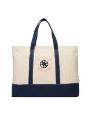 Guess Torebka V6RZ04 WL000 Beżowy. Brązowe torebki do ręki damskie Guess, z aplikacjami, z materiału, bez dodatków. Za 299.99 zł.