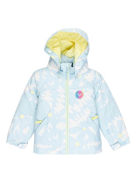 Roxy Kurtka narciarska Snowy Tale ERLTJ03026 Błękitny Regular Fit. Niebieskie kurtki i płaszcze dla dziewczynek Roxy, bez wzorów, z syntetyku, bez kaptura. Za 459.99 zł.