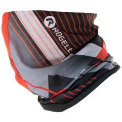 Multifunkcjonalny i bezszwowy komin sportowy Rogelli SCARF. Czerwone szaliki i chusty damskie Rogelli, bez wzorów, sportowe. W wyprzedaży za 25.00 zł.