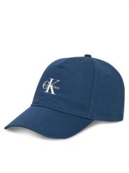 Calvin Klein Czapka z daszkiem LV04G5032G Niebieski. Niebieskie rękawiczki męskie Calvin Klein, bez wzorów, z bawełny. Za 89.99 zł.