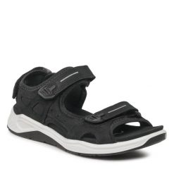 Sandały ECCO. Czarne sandały chłopięce ecco, bez zapięcia. Za 309.99 zł.