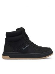 Calvin Klein Sneakersy V3X9-83466-1978 M Czarny. Czarne trampki i tenisówki chłopięce Calvin Klein, bez wzorów, ze skóry, bez zapięcia. Za 439.99 zł.
