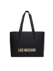 LOVE MOSCHINO Torebka JC4190PP1OKD0000 Czarny. Czarne torebki do ręki damskie Love Moschino, bez wzorów, ze skóry, bez dodatków. Za 1,049.00 zł.