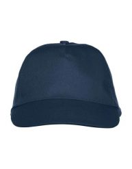 Clique Texas Cap - czapka 5-panelowa z bawełny, regulowana. Niebieskie czapki i kapelusze męskie CLIQUE, bez wzorów, z bawełny. Za 78.40 zł.