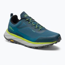 Buty trekkingowe męskie Jack Wolfskin Terrashelter Low. Niebieskie trekkingi męskie Jack Wolfskin, trekkingowe. Za 649.00 zł.