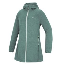 Bluza damska Bloomfield Long Line Fill z kapturem i zamkiem błyskawicznym. Zielone bluzy damskie Regatta, m, bez wzorów, z dzianiny, z kapturem. Za 159.99 zł.