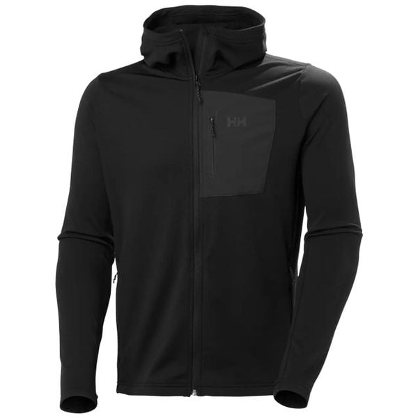 Bluza z kapturem Helly Hansen Versalite Fleece. Czarne bluzy męskie Helly Hansen, l, bez wzorów, z elastanu, z kapturem. Za 439.00 zł.