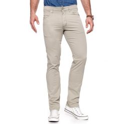 WRANGLER SPODNIE MĘSKIE GREENSBORO CAMEL WASHED W15QMM49J 112126986. Brązowe spodnie materiałowe męskie Wrangler, l, bez wzorów, z materiału. Za 199.99 zł.