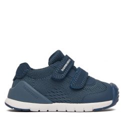 Sneakersy Biomecanics. Niebieskie trampki i tenisówki chłopięce Biomecanics, bez wzorów, bez zapięcia. Za 219.99 zł.