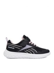 Reebok Sneakersy CEO-23KC2330(IV)DZ Czarny. Czarne buty sportowe dziewczęce Reebok, bez wzorów, z materiału, bez zapięcia. Za 129.99 zł.