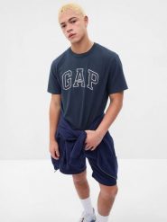 T-SHIRT MĘSKI KOSZULKA 1 BAWEŁNA GAP ATHLETIC 797924. Czarne koszulki sportowe męskie GAP, m, bez wzorów, z bawełny, bez kołnierzyka, bez ramiączek, na fitness i siłownię. Za 180.76 zł.