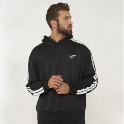 Męska Bluza z Kapturem Kluczowe Cechy Space. Białe bluzy męskie Legea, m, bez wzorów, z bawełny, z kapturem, do biegania. Za 100.00 zł.