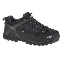 Buty trekkingowe męskie, CMP Moon Low. Czarne trekkingi męskie CMP, przed kostkę, trekkingowe. Za 435.77 zł.