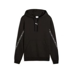 Bluza z kapturem z nadrukiem Puma Cat Logo. Czarne bluzy męskie Puma, s, bez wzorów, z dzianiny, z kapturem. Za 259.00 zł.