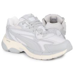 Buty damskie sportowe Puma TEVERIS NITRO SELFLOVE. Szare obuwie sportowe damskie Puma, bez wzorów, z gumy, do biegania. Za 238.00 zł.