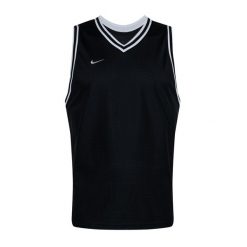 Koszulka koszykarska męska Nike Dri-Fit DNA. Czarne koszulki sportowe męskie Nike, m, bez wzorów, bez kołnierzyka, bez ramiączek, do koszykówki, dri-fit (nike). Za 189.99 zł.