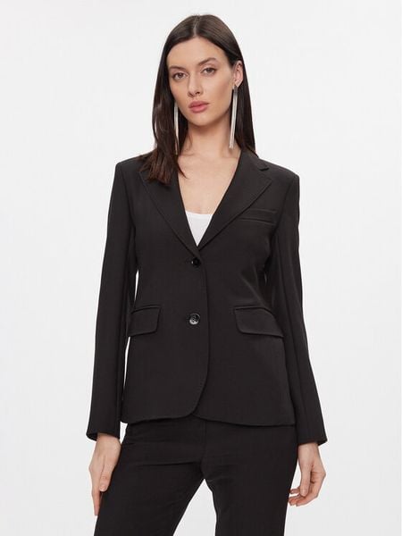 Max Mara Leisure Marynarka Uva 2415041031 Czarny Regular Fit. Czarne żakiety damskie Max Mara Leisure, bez wzorów, z syntetyku. Za 1,259.00 zł.