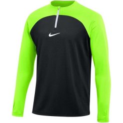 Męska Koszulka Academy DriFIT Drill Top. Czarne koszulki sportowe męskie Nike, m, bez wzorów, bez kołnierzyka, bez ramiączek, trekkingowe. Za 242.99 zł.