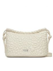 TOUS Torebka Puffy Bear 2002185301 Écru. Listonoszki damskie tous, bez wzorów, ze skóry, bez dodatków. Za 629.99 zł.
