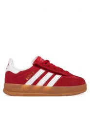 Adidas Sneakersy Gazelle Indoor Comfort Closure Elastic Lace IH9132 Czerwony. Czerwone buty sportowe dziewczęce Adidas, bez wzorów, ze skóry, bez zapięcia. Za 279.99 zł.