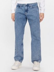 Calvin Klein Jeans Jeansy 90's J30J324551 Niebieski Straight Fit. Niebieskie jeansy męskie Calvin Klein Jeans. Za 349.99 zł.