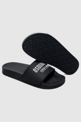 DSQUARED2 Czarne klapki męskie. Czarne klapki męskie Dsquared2. W wyprzedaży za 629.99 zł.
