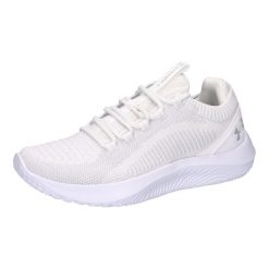 Buty do treningu biegowego Under Armour Dynamic 2. Białe buty sportowe męskie Under Armour, bez zapięcia, na fitness i siłownię. Za 425.55 zł.