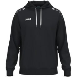Bawełniana bluza z kapturem Jako One. Niebieskie bluzy męskie Jako, xl, bez wzorów, z bawełny, z kapturem. Za 223.45 zł.