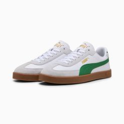 Buty damskie sportowe sneakersy Puma CLUB II ERA. Obuwie sportowe damskie Puma, bez wzorów, z gumy, do piłki nożnej. Za 199.00 zł.