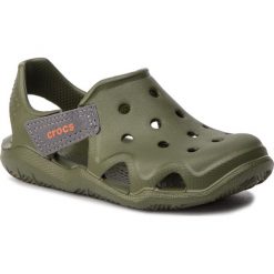 Sandały CROCS - Swiftwater Wave K 204021 Army Green. Sandały chłopięce marki Crocs. Za 129.00 zł.