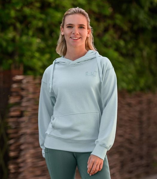 Bluza damska z kapturem ELT Strasbourg. Czarne bluzy damskie ELT, l, bez wzorów, z bawełny, z kapturem. Za 213.50 zł.