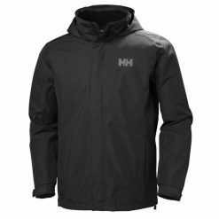Kurtka trekkingowa męska Helly Hansen Dubliner Jacket. Czarne kurtki męskie Helly Hansen, m, bez wzorów, z syntetyku, trekkingowe. Za 501.60 zł.