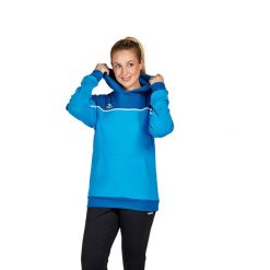 Sweat bluza z kapturem dla kobiet Erima Change. Niebieskie bluzy damskie Erima, na zimę, bez wzorów, z kapturem. W wyprzedaży za 285.00 zł.