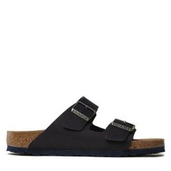Klapki Birkenstock. Niebieskie klapki męskie Birkenstock. Za 449.99 zł.