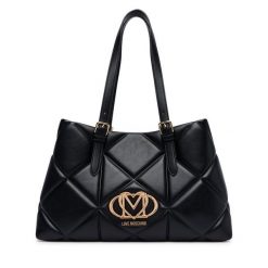 Torebka LOVE MOSCHINO. Czarne torebki do ręki damskie Love Moschino, bez wzorów, bez dodatków. Za 1,099.00 zł.