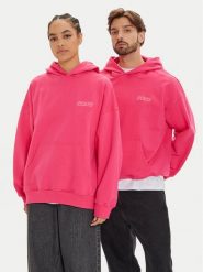 2005 Bluza Unisex Basic Różowy Regular Fit. Czerwone bluzy męskie 2005, m, bez wzorów, z bawełny, bez kaptura. Za 189.99 zł.