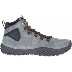 Buty do chodzenia męskie Merrell Wrapt Mid. Szare trekkingi męskie Merrell, trekkingowe. Za 649.00 zł.