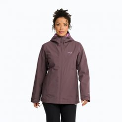 Kurtka 3w1 damska Jack Wolfskin Moonrise 2 3IN1. Fioletowe kurtki damskie Jack Wolfskin, m, bez wzorów, z materiału, bez kaptura. Za 1,059.00 zł.