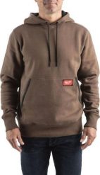 Milwaukee MILWAUKEE BLUZA Z KAPTUREM BRĄZOWA S. Brązowe bluzy męskie Milwaukee, m, bez wzorów, z kapturem. Za 235.30 zł.