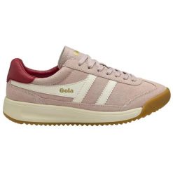 Damskie zamszowe buty sportowe Gola Tornado '88. Białe obuwie sportowe damskie Gola, bez wzorów, z tkaniny. Za 451.50 zł.