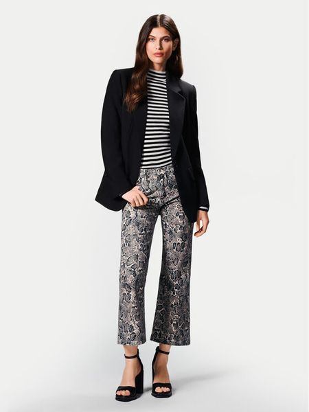 JOOP! Kuloty 30044955 Brązowy Regular Fit. Brązowe spodnie materiałowe damskie JOOP!, bez wzorów, z bawełny. Za 349.99 zł.