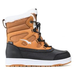 Śniegowce Bagheera. Brązowe buty zimowe chłopięce Bagheera, bez wzorów, bez zapięcia. Za 429.99 zł.
