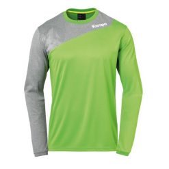 Dżersej z długim rękawem Kempa Core 2.0. Szare koszulki sportowe męskie Kempa, m, bez wzorów, z dżerseju, bez kołnierzyka, bez ramiączek, na fitness i siłownię. Za 167.50 zł.