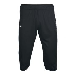 Spodnie do piłki nożnej męskie Joma Championship III Vela 3/4. Czarne spodnie sportowe męskie Joma, m, bez wzorów, z materiału. Za 158.50 zł.