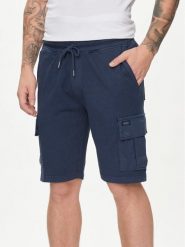 Blend Szorty materiałowe 20716745 Granatowy Regular Fit. Niebieskie szorty męskie Blend, m, bez wzorów, z bawełny. Za 289.99 zł.