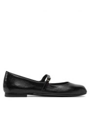 AGL Baleriny Milly Mary Jane D544031PCCREAS0000 Czarny. Czarne baleriny damskie AGL, bez wzorów, ze skóry, bez obcasa. Za 969.99 zł.