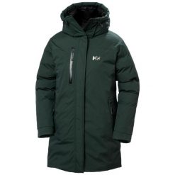 Damska kurtka puchowa Helly Hansen Adore HT. Czarne kurtki damskie Helly Hansen, na zimę, bez wzorów, z puchu, bez kaptura. W wyprzedaży za 1,530.50 zł.